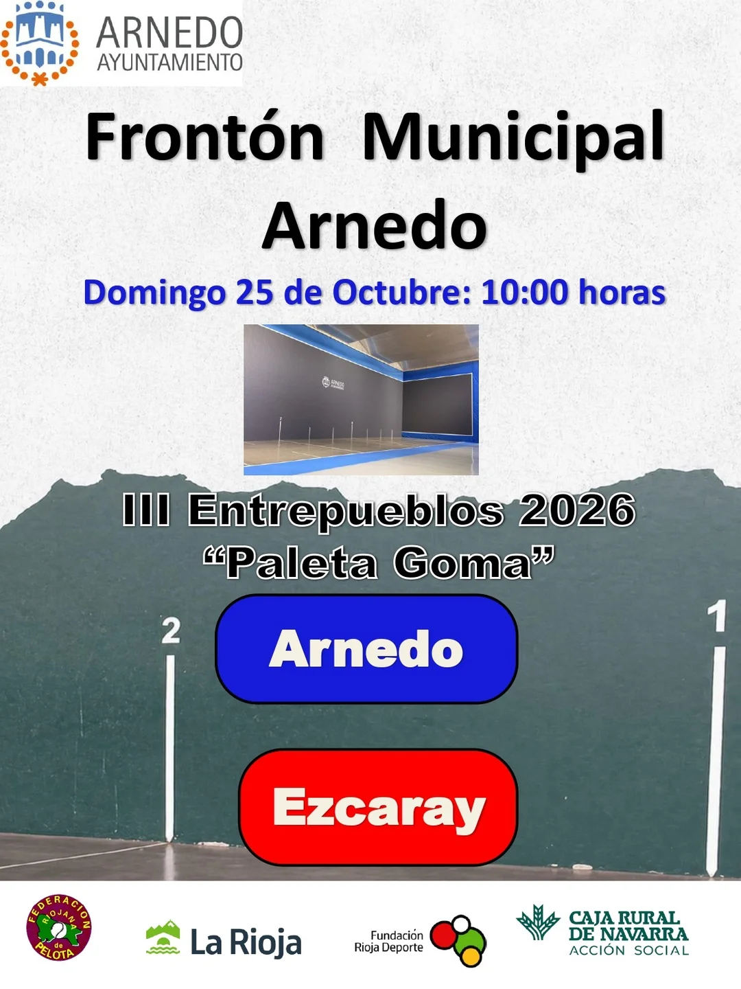 III Entrepueblos Paleta Goma