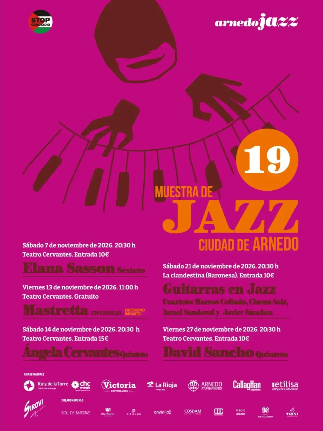 19ª Muestra de Jazz «Ciudad de Arnedo»
